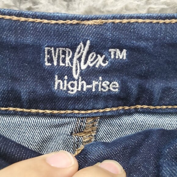 Maurices Jeans Women 20W Blue Everflex High Rise Stretch Slim Fit Skinny - Picture 3 of 11